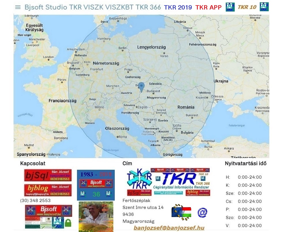 banjozsef.hu - tkrpdia, TKR, Bjsoft, TKR 366, bjSql, bjblog !